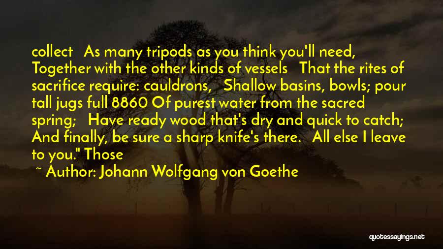 Rites Of Spring Quotes By Johann Wolfgang Von Goethe