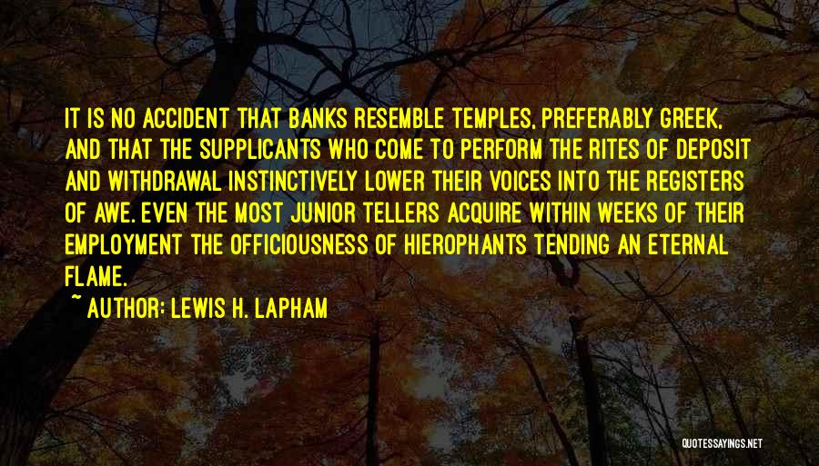 Rites Quotes By Lewis H. Lapham