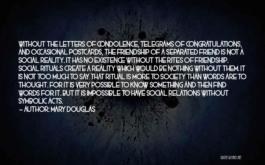 Rites Quotes By Mary Douglas