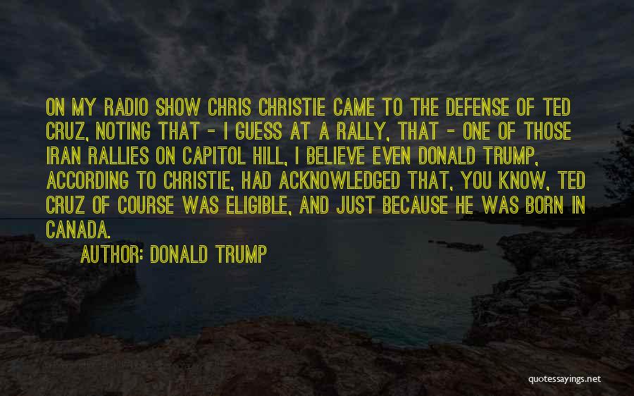 Ritger Arefni Quotes By Donald Trump