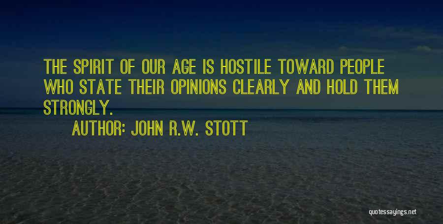 Ritmusgyakorlatok Quotes By John R.W. Stott