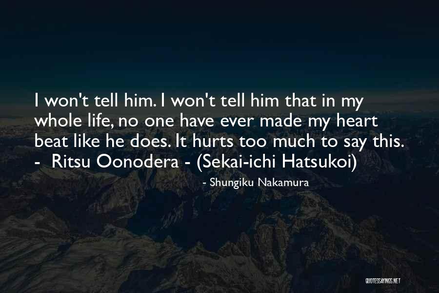Ritsu K On Quotes By Shungiku Nakamura Ritsu K On Quotes By Shungiku Nakamura