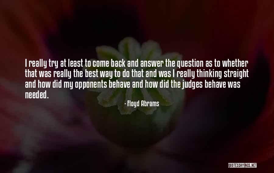 Ritsuka Fujimaru Quotes By Floyd Abrams Ritsuka Fujimaru Quotes By Floyd Abrams