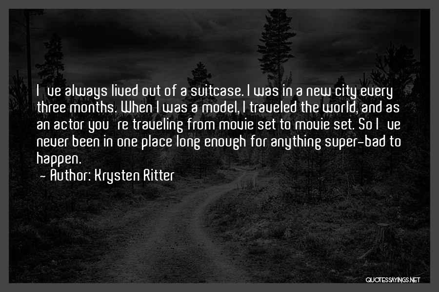 Ritter Quotes By Krysten Ritter