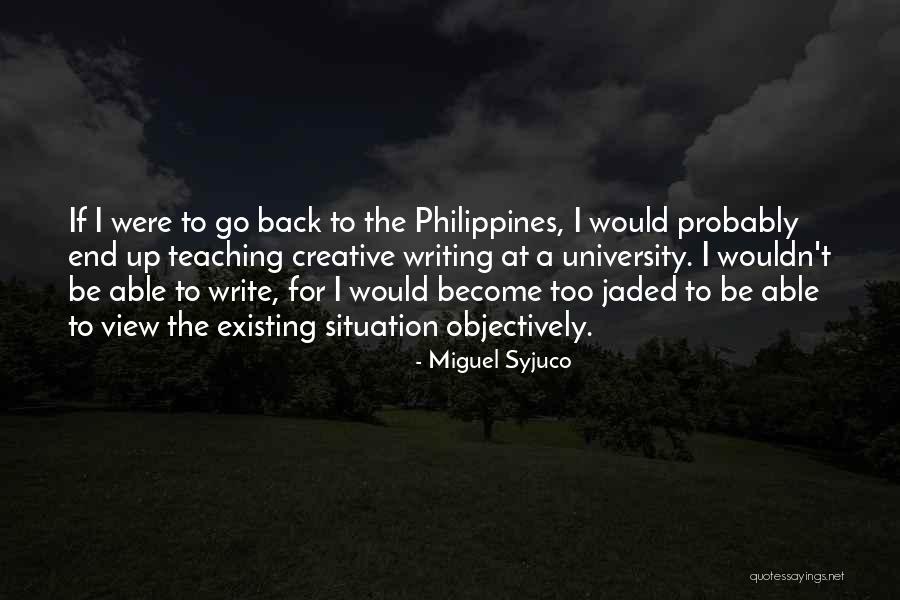 Ritterbusch Wisconsin Quotes By Miguel Syjuco Ritterbusch Wisconsin Quotes By Miguel Syjuco