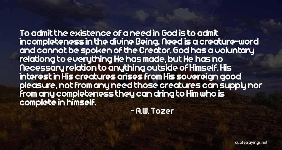 Rittners Electric Quotes By A.W. Tozer
