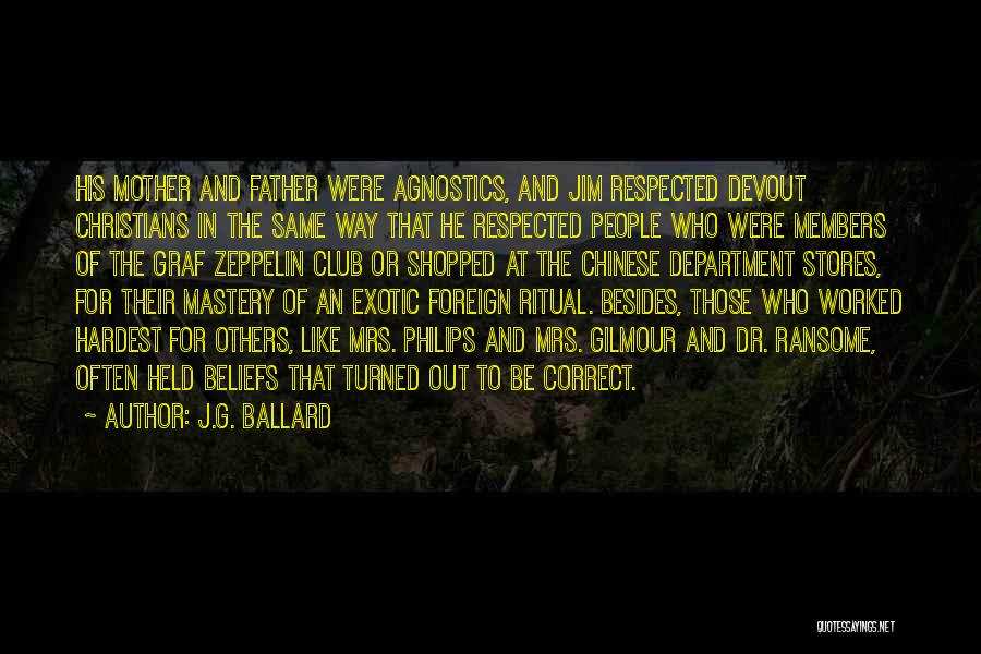 Ritual Quotes By J.G. Ballard
