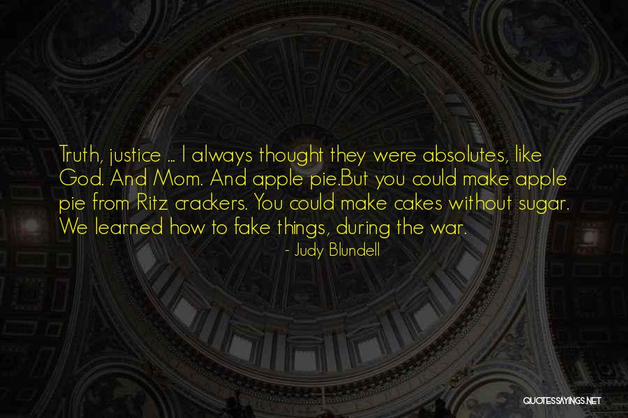 Ritz Quotes By Judy Blundell