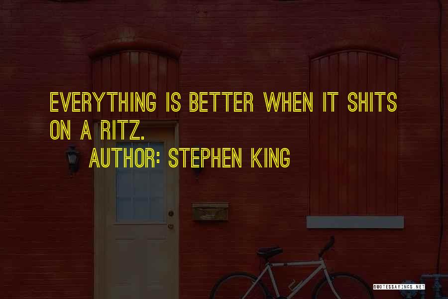 Ritz Quotes By Stephen King