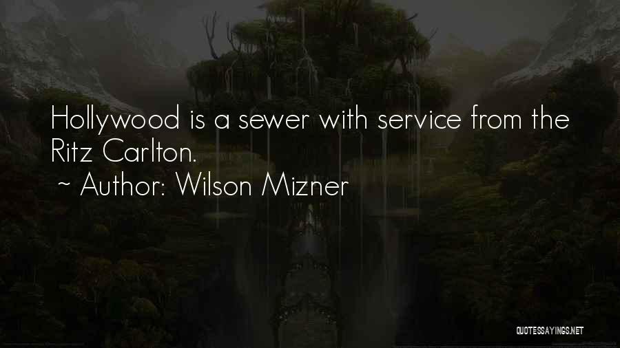 Ritz Quotes By Wilson Mizner