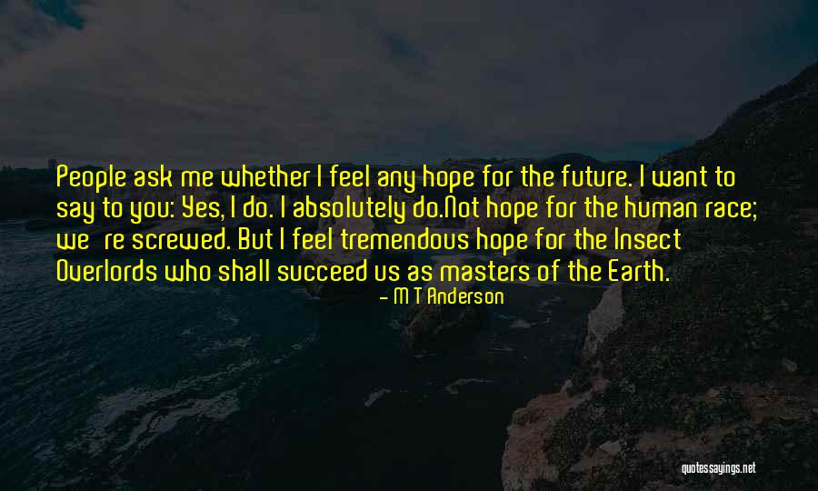 Ritzau Kristen Quotes By M T Anderson Ritzau Kristen Quotes By M T Anderson