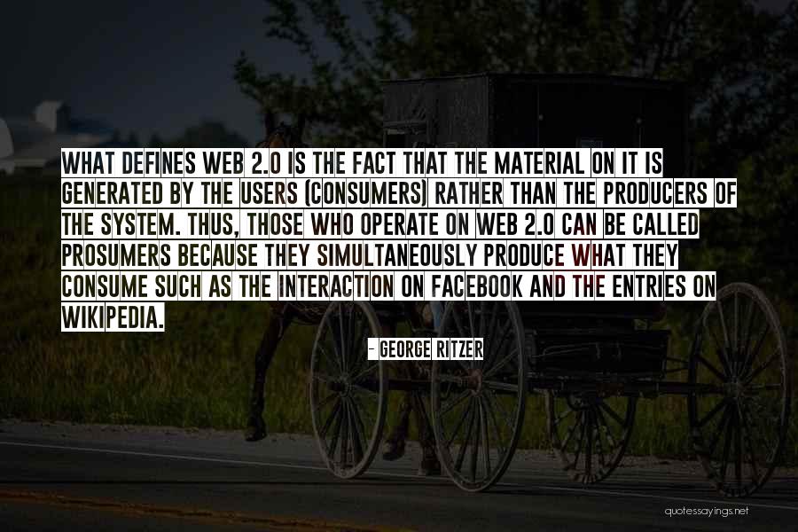 Ritzer George Quotes By George Ritzer Ritzer George Quotes By George Ritzer