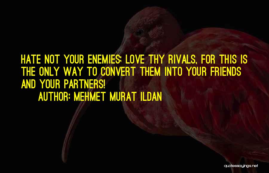 Rivals But Friends Quotes By Mehmet Murat Ildan