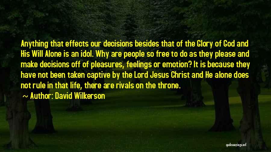 Rivals Quotes By David Wilkerson