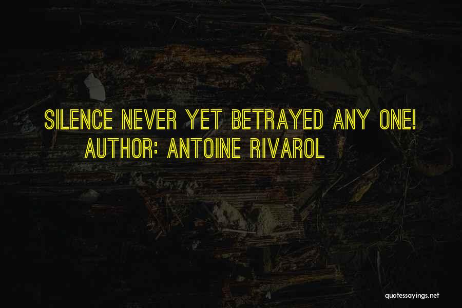 Rivarol Quotes By Antoine Rivarol