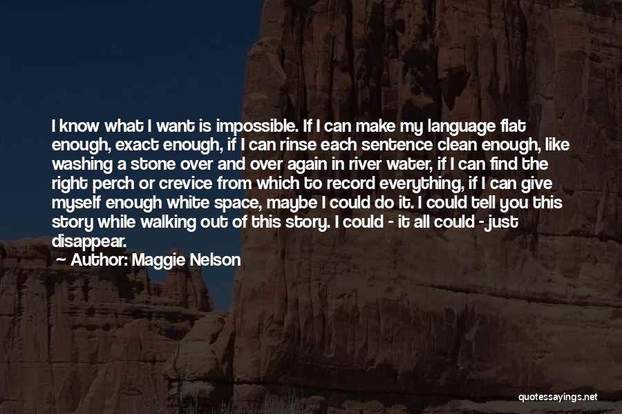 River Clean Up Quotes By Maggie Nelson