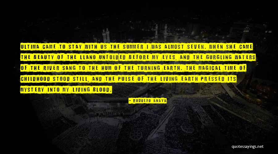 River In Bless Me Ultima Quotes By Rudolfo Anaya River In Bless Me Ultima Quotes By Rudolfo Anaya