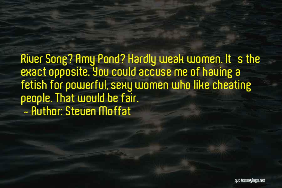 River Song Quotes By Steven Moffat