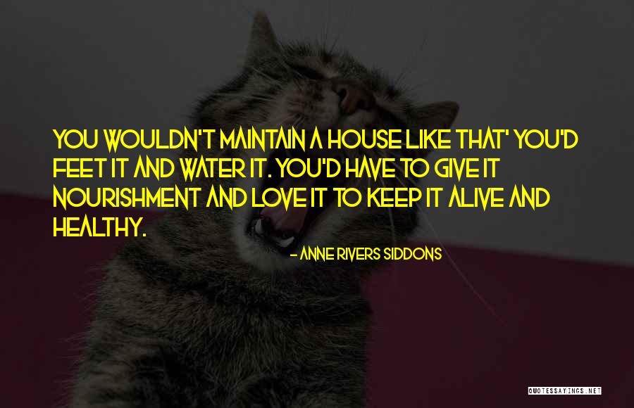 Rivers And Love Quotes By Anne Rivers Siddons