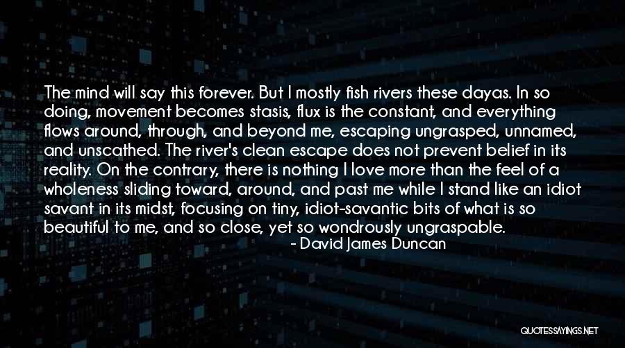 Rivers And Love Quotes By David James Duncan