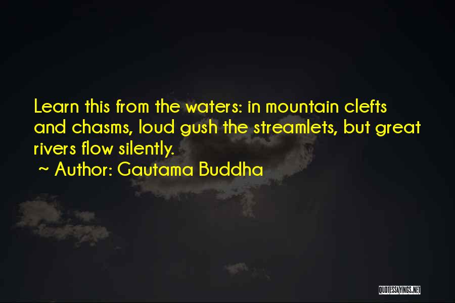 Rivers And Water Quotes By Gautama Buddha