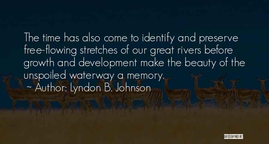 Rivers Flowing Quotes By Lyndon B. Johnson