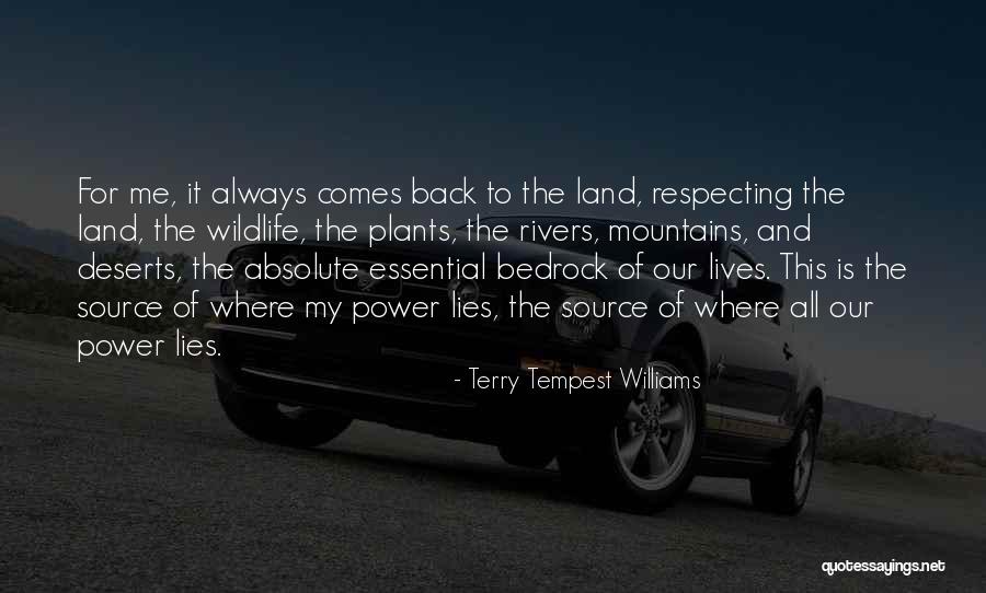 Rivers Source Quotes By Terry Tempest Williams Rivers Source Quotes By Terry Tempest Williams