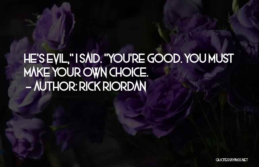 Rivieres Necklace Quotes By Rick Riordan