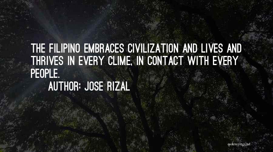 Rizal's Quotes By Jose Rizal