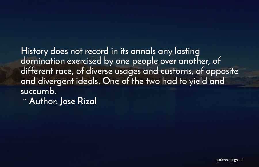 Rizal's Quotes By Jose Rizal