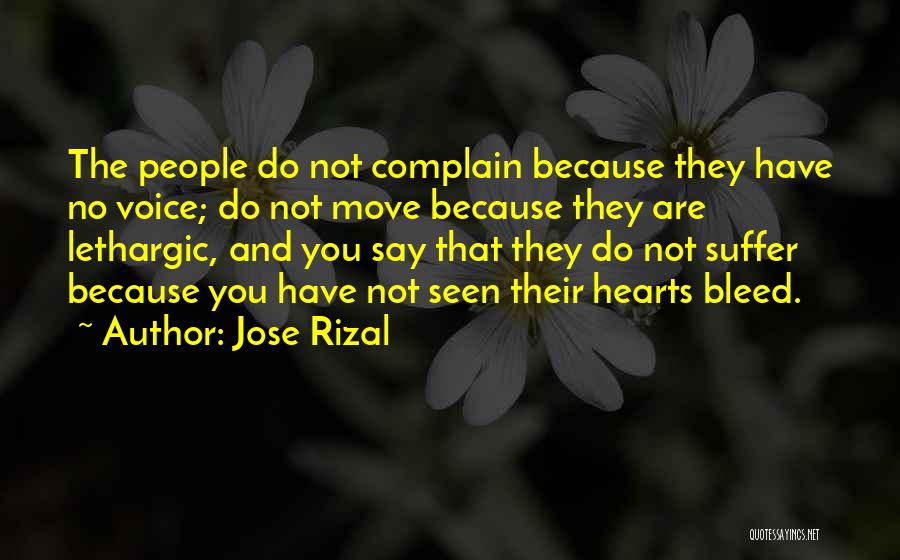 Rizal's Quotes By Jose Rizal