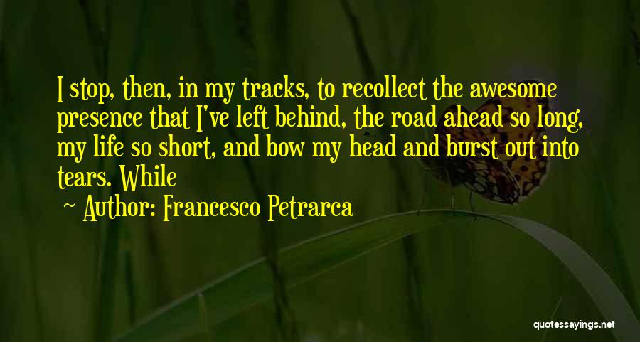 Road Ahead Quotes By Francesco Petrarca