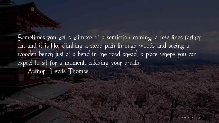 Road Ahead Quotes By Lewis Thomas