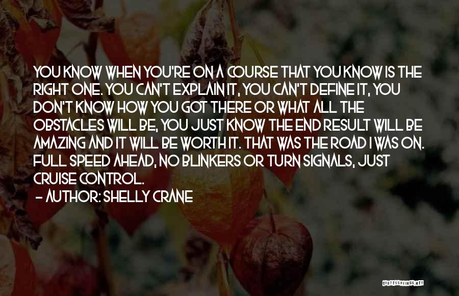 Road Ahead Quotes By Shelly Crane