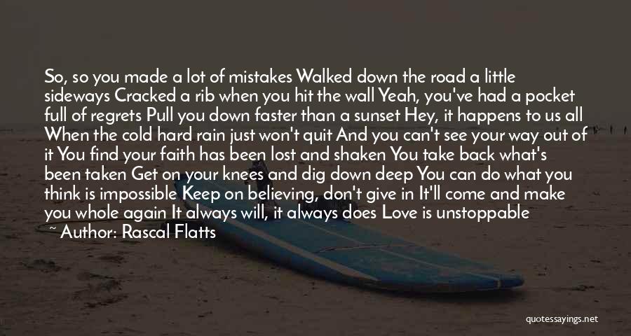 Road And Sunset Quotes By Rascal Flatts