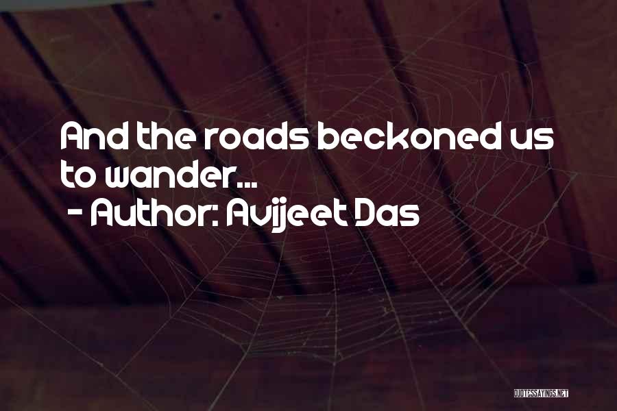 Road And Travel Quotes By Avijeet Das