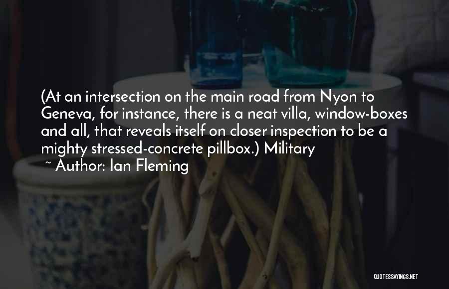 Road Intersection Quotes By Ian Fleming