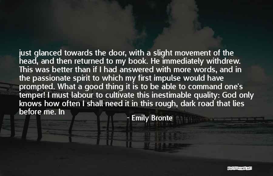 Road Is Rough Quotes By Emily Bronte