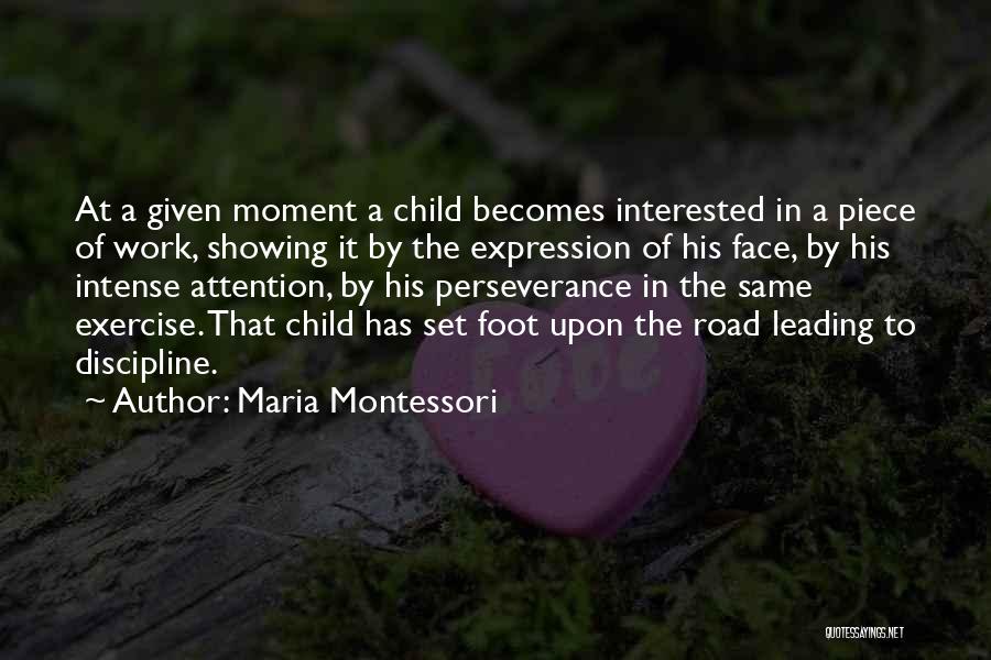 Road Leading Quotes By Maria Montessori