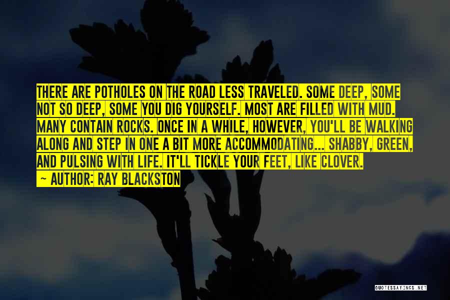 Road Less Traveled Quotes By Ray Blackston
