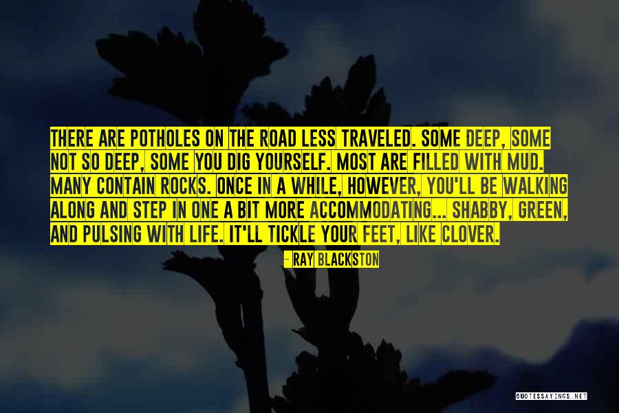 Road Less Traveled Quotes By Ray Blackston