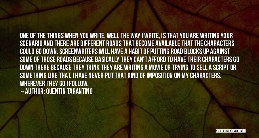 Road Movie Quotes By Quentin Tarantino