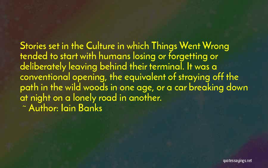 Road Safety Quotes By Iain Banks