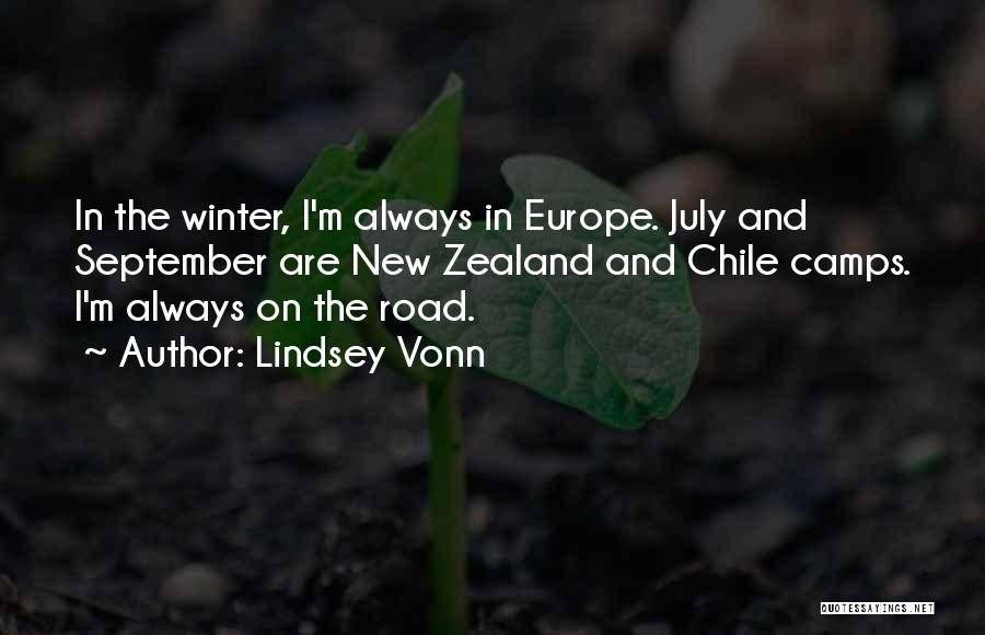 Road To Europe Quotes By Lindsey Vonn