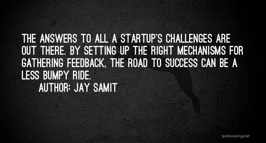 Road To Success Quotes By Jay Samit