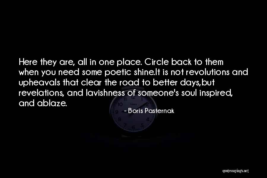 Road To You Quotes By Boris Pasternak