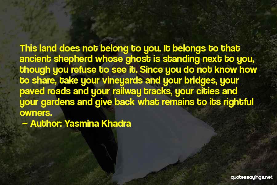 Roads And Bridges Quotes By Yasmina Khadra
