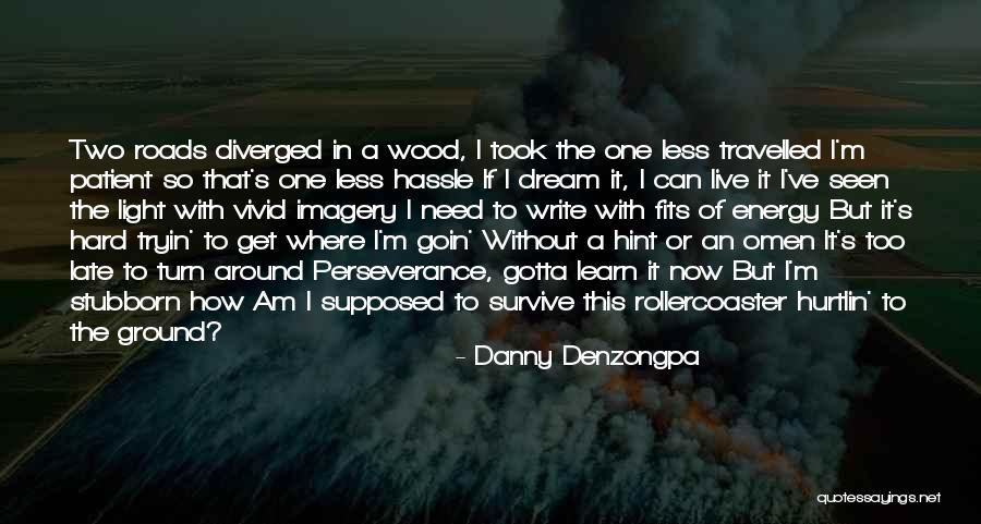 Roads Travelled Quotes By Danny Denzongpa