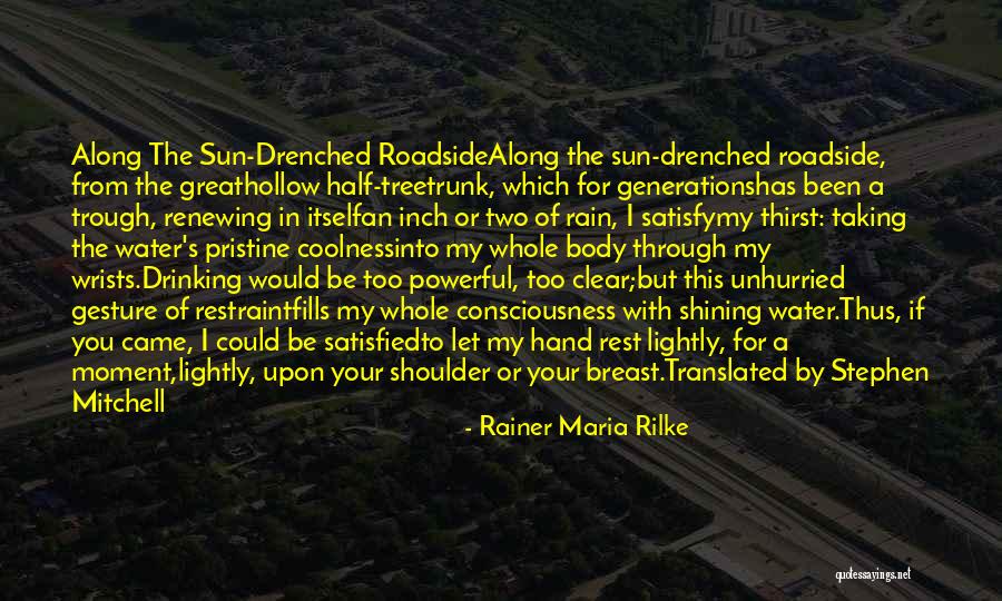 Roadside Quotes By Rainer Maria Rilke Roadside Quotes By Rainer Maria Rilke