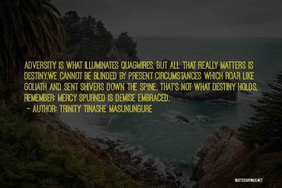 Roar Inspirational Quotes By Trinity Tinashe Masunungure